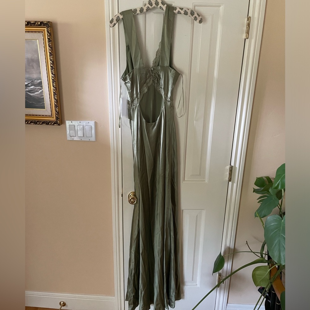 Chania Silk Dress - Picture 10 of 14